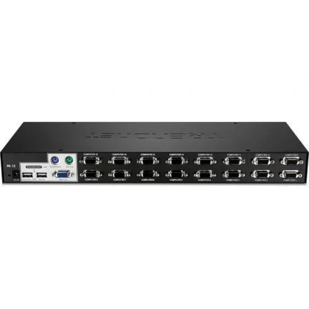 TRENDnet TK-1603R Switch KVM de 16 puertos con montaje en rack